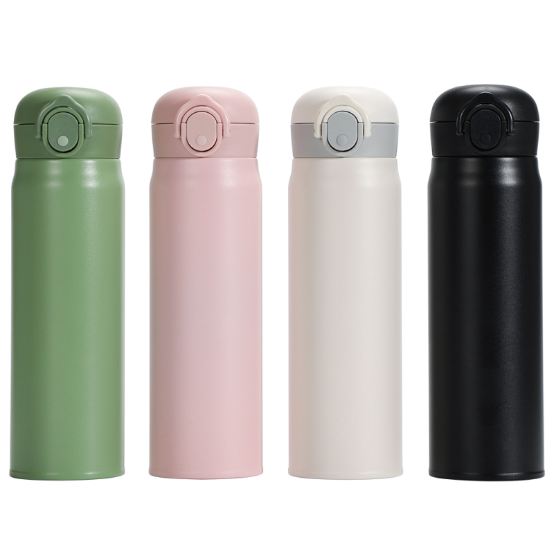 Wholesale Popular Stainless Steel Thermos Cup With One Key Switch Lid