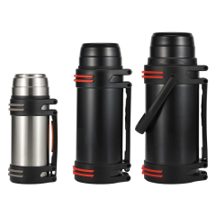 Travelling Flasks 2L 3L 4L 5L 6L Large Capacity Double Wall Vacuum Thermos with Handle Strap for Outdoor