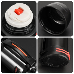 Travelling Flasks 2L 3L 4L 5L 6L Large Capacity Double Wall Vacuum Thermos with Handle Strap for Outdoor