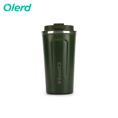 Wholesale Vacuum Coffee Mugs Double Wall Stainless Steel Bottle Water Custom Coffee Mugs with Lid