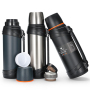 Stainless Steel Double Walled Sport Travel Thermos with Leakproof Lid