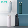 OLERD Double Wall Thermo Modern Insulated Stainless Steel Thermal Water Bottle