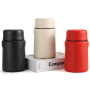Newest Design Vacuum Insulated Stainless Steel Soup Pot Jar Food Flask Warmer Container Thermos with Spoon