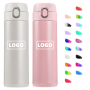 Wholesale Custom Bounce Lid Thermos Double Wall Stainless Steel for Office Students Outdoor Thermos