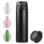 Wholesale Custom Bounce Lid Thermos Double Wall Stainless Steel for Office Students Outdoor Thermos
