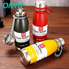Wholesale Double Walled Vacuum Cola Shape Thermos Flask Stainless Steel Insulated Water Sports Bottle