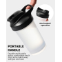 Wholesale 10oz 300ml Shaker Bottles Portable Protein Water Bottle for Gym Mixing Bottle Plastic Outdoor Portable Drink Cup