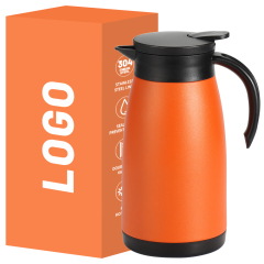 Double Wall Stainless Steel Water Bottle Food Grade Thermos Pot Insulation Coffee Carafe with Handle