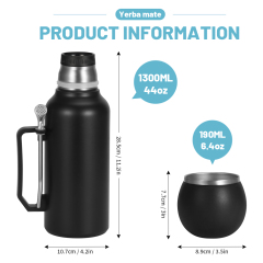 Wholesale Large Capacity Stainless Steel Tumbler Durable Water Bottle Thermal Portable Flask Hot Cold Drinks Logo Tea Mug