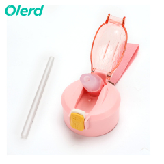 OLERD Lady Kids Students Cute Insulated Vacuum Water Bottle Stainless Steel Mini Thermoses for Girls