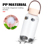 Wholesale 450ml BPA-Free Clear Plastic Sports Water Bottle Direct Drinking Gym/Camping Adult Accessory Anti-Corrosion Handle Lid