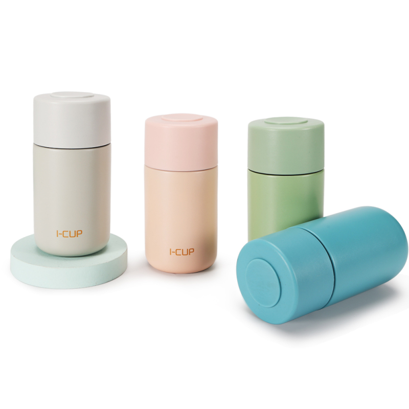 Vacuum Travel Tumbler Double Stainless Steel Long Filter Insulated Thermal Coffee Mug Portable Coffee Mug