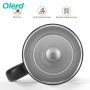 Wholesale Vacuum Insulation Double Wall Stainless Steel Travel Coffee Mug with Handle and SS304 Spoon for Office