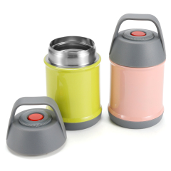 Wholesale Reusable Leakproof Stainless Steel Food Jug With Handle