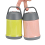 Wholesale Reusable Leakproof Stainless Steel Food Jug With Handle