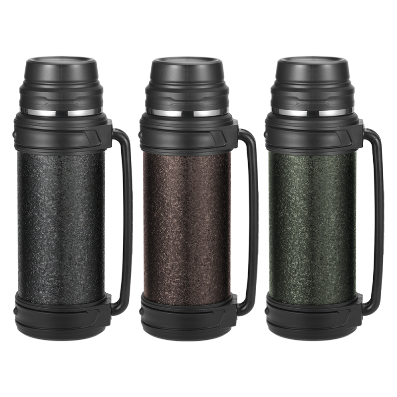 Outdoor Sport 304 Stainless Steel Water Bottle Large Capacity Insulated Bottle Car Portable Travel Kettle Thermal Pot