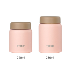 Small Capacity Wide Mouth Food Container Water Bottle Stainless Steel Lunch Box for Lunch Keeper