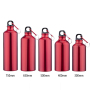 Wholesale Custom Logo Printing Outdoor Metal Aluminum Bike Sports Water Bottle with Carabiner