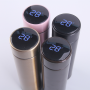 Wholesale 500ml Display Temperature Smart Drink Vacuum Water Bottle with Led Digital Lid