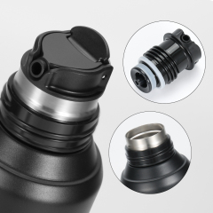 USA 40OZ New Custom Stainless Steel Vacuum Flask Pot 1200ML Thermo Steel Bottle 24h Hot and Cold