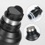 USA 40OZ New Custom Stainless Steel Vacuum Flask Pot 1200ML Thermo Steel Bottle 24h Hot and Cold