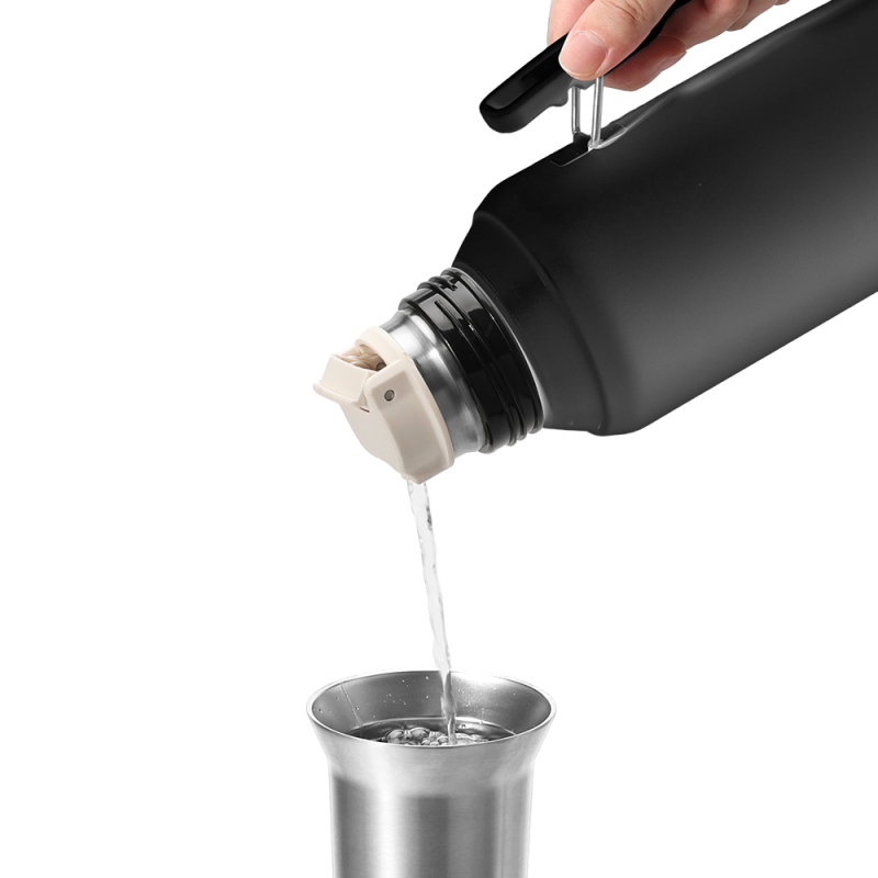 Wholesale Leakproof Insulation Stainless Steel Travel Pot With Handle