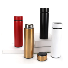 Reusable Food Grade Stainless Steel Intelligent Vacuum Bottle With Led Screen