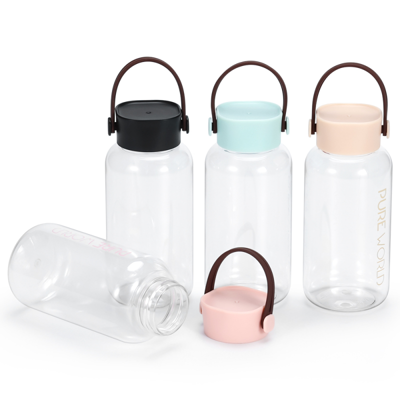 Wholesale Clear PC Plastic Water Cup for Outdoor Sports Fitness Small Capacity Water Bottle Gym Camping Direct Drinking Method