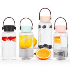 Wholesale Clear PC Plastic Water Cup for Outdoor Sports Fitness Small Capacity Water Bottle Gym Camping Direct Drinking Method