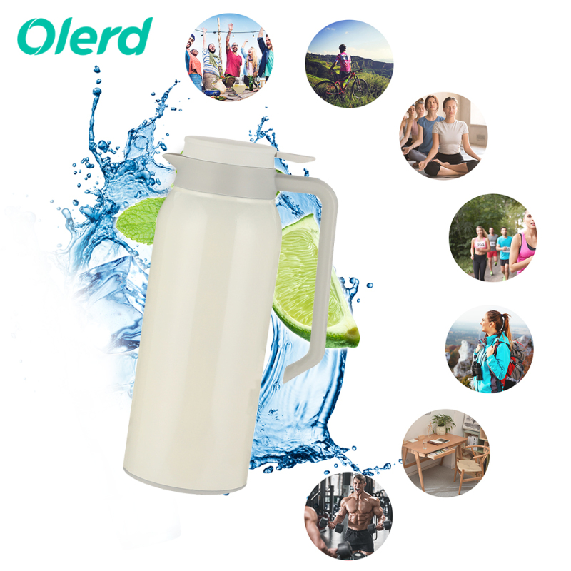 New Design Custom Double Wall Stainless Steel Water Bottle Coffee Carafe Custom Logo Insulated Vacuum Pot
