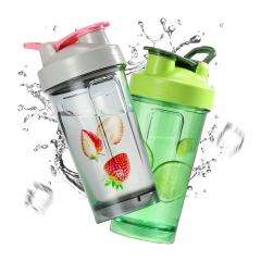 Unisex Custom Protein Shaker Bottle 500ml Portable Fitness Water Bottle Gym Sports Shaker with Logo for Travel