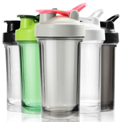 Unisex Custom Protein Shaker Bottle 500ml Portable Fitness Water Bottle Gym Sports Shaker with Logo for Travel
