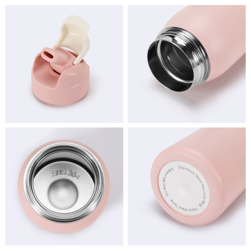 Premium Quality Bpa Free 10oz, 16oz Kids Thermos Cup With Straw