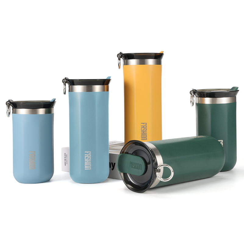 New Arrival Travel Mug Double Wall Customize Mugs Stainless Steel Wtaer Bottle with Custom logo