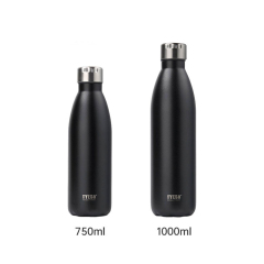 Wholesale Hot Selling 750Ml 1000Ml Leakproof Double Wall Thermos Vacuum Flasks 304 Stainless Steel Insulated Sports Water Bottle