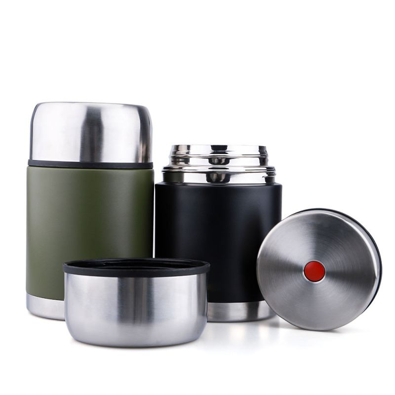 OLERD Triple Insulated Vacuum Thermos Food Jar with Spoon