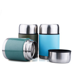 OLERD Triple Insulated Vacuum Thermos Food Jar with Spoon