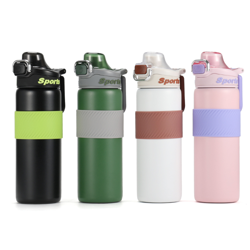 Wholesale Eco-Friendly Stainless Steel Thermos Cup With Handle