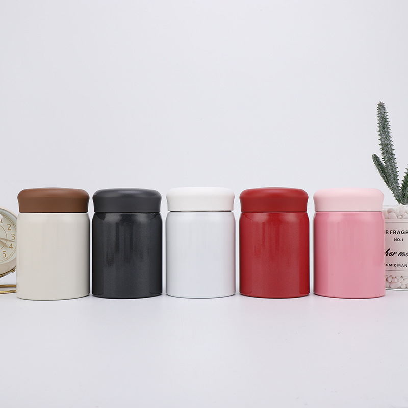 300ML Cute Kids Food School  Flask Factory  Portable Stainless Steel Vacuum Insulated Food Flask for Adults
