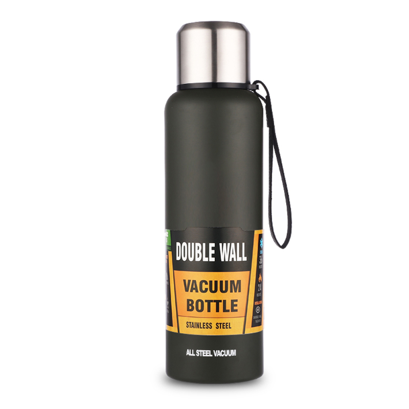 Wholesale Customized Double Wall Stainless Steel Water Bottle Vacuum Flask Insulated Water Bottle with Lid