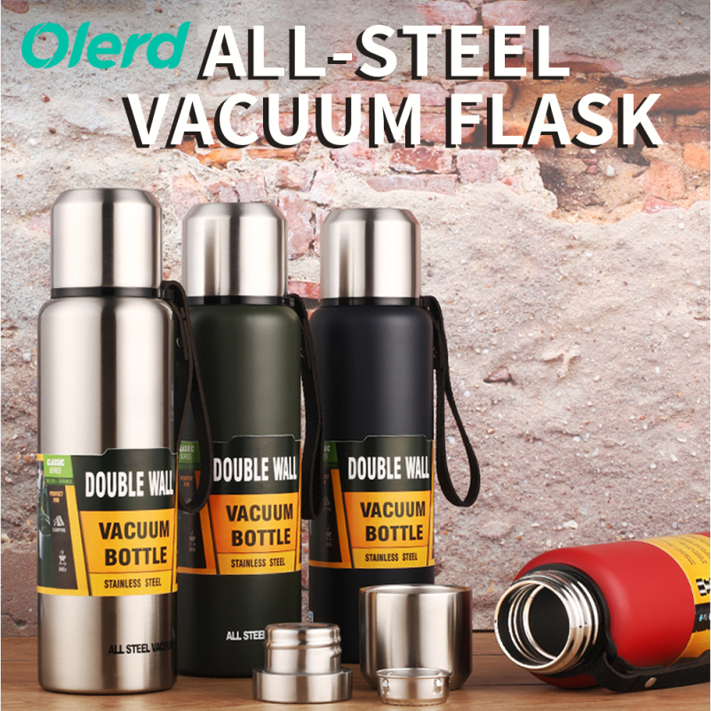 Wholesale Customized Double Wall Stainless Steel Water Bottle Vacuum Flask Insulated Water Bottle with Lid
