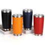 Wholesale 20oz Travel Tumbler Cups Double Wall Vacuum Insulated Stainless Steel Coffee Mug  Tumbler with Lid