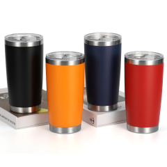 Wholesale 20oz Travel Tumbler Cups Double Wall Vacuum Insulated Stainless Steel Coffee Mug Tumbler with Lid