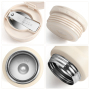 New Stainless Steel Vacuum Insulation Vacuum Food Flask Take Away Food Container with Scoop
