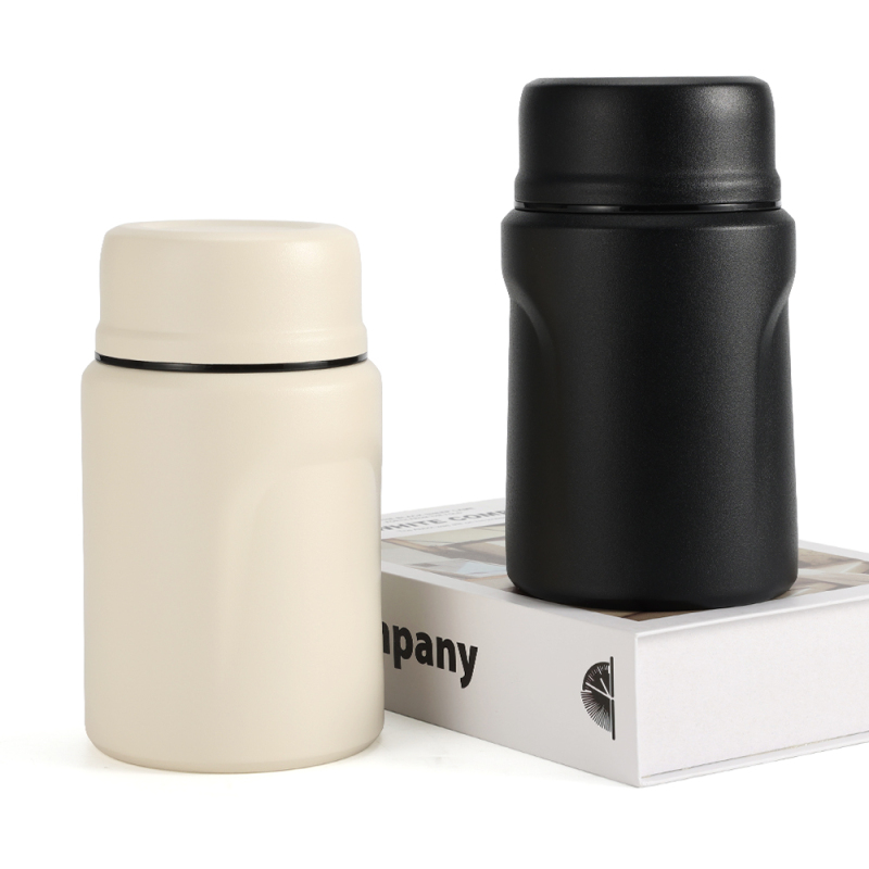 New Stainless Steel Vacuum Insulation Vacuum Food Flask Take Away Food Container with Scoop