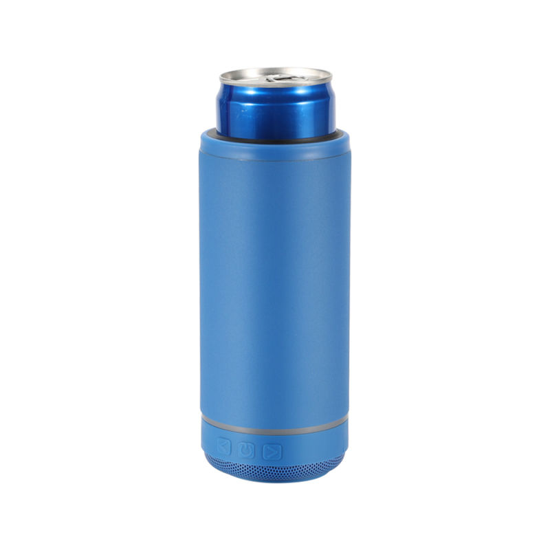Wholesale Popular Straight Stainless Steel Speaker Can Cooler With Custom Logo