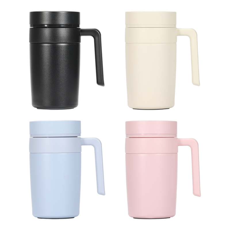Ready to Ship 480ml Vacuum Flask Smart Water Bottle Office Work Water Bottle with Tea Strainer