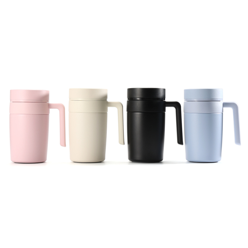 Ready to Ship 480ml Vacuum Flask Smart Water Bottle Office Work Water Bottle with Tea Strainer