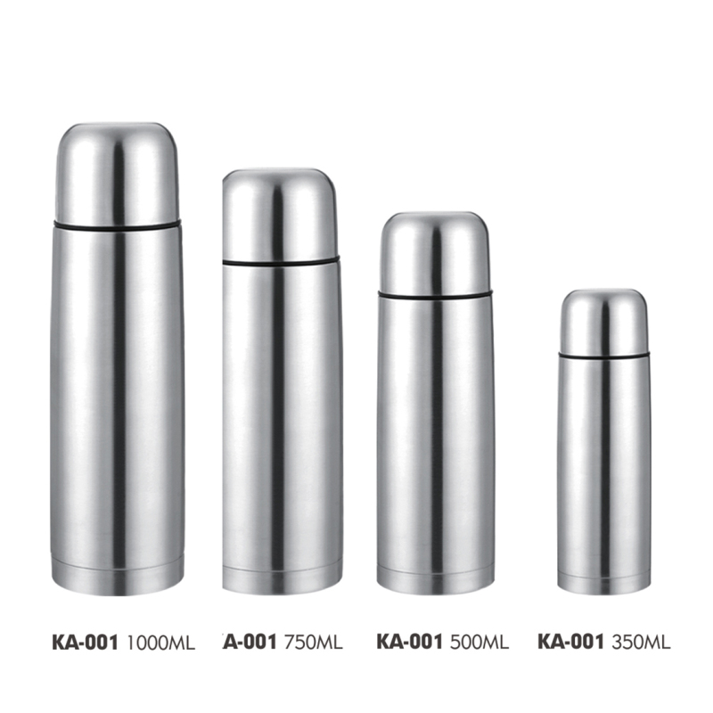 Wholesale Classic Bullet Stainless Steel Vacuum Flask Thermos Large 500ml 750ml 1000ml Sports Pouch Hot Sport Water Bottle