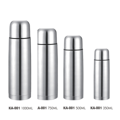Wholesale Classic Bullet Stainless Steel Vacuum Flask Thermos Large 500ml 750ml 1000ml Sports Pouch Hot Sport Water Bottle